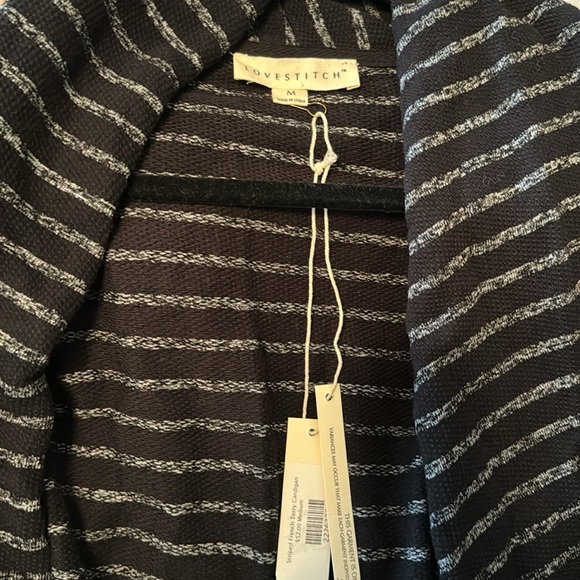 Lovestitch Striped cardigan - Picture 4 of 4